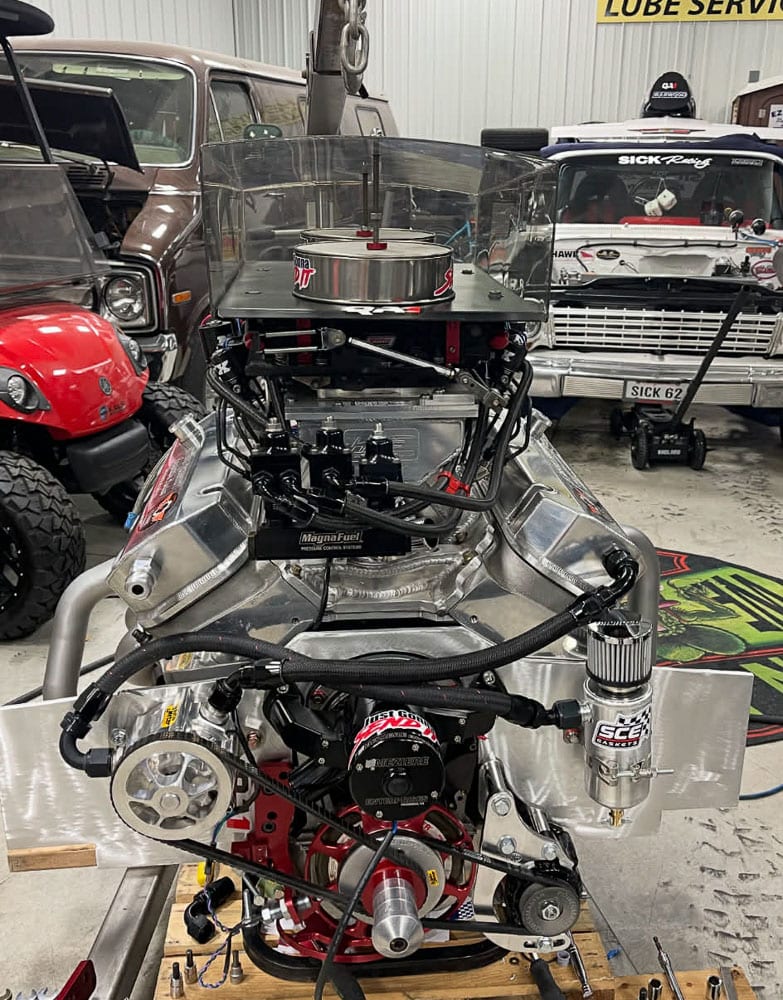 Custom build in the Sick Racing Customs garage, photo 04